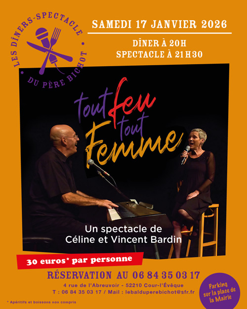 Céline et Vincent BARDIN : le Samedi 17 Janvier 2026
